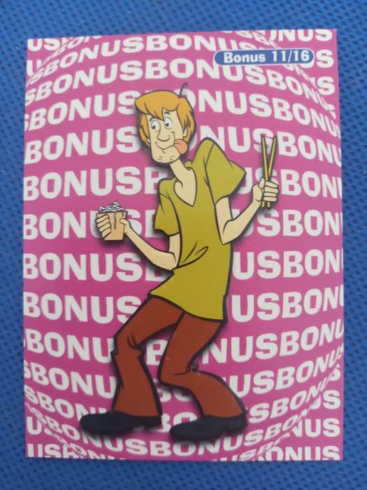 HANNA-BARBERA - SCOOBY-DOO - WORLD OF MYSTERY - BONUS CARD