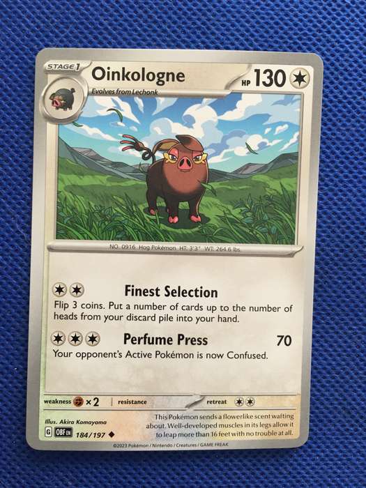 POKEMON TRADING CARD - OINKOLOGNE