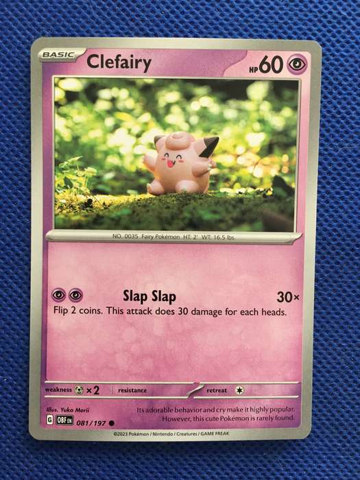 POKEMON TRADING CARD - CLEFAIRY