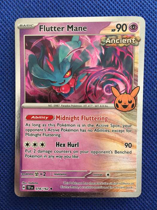 POKEMON TRADING CARD - FLUTTER MANE - FOIL CARD / SHINY