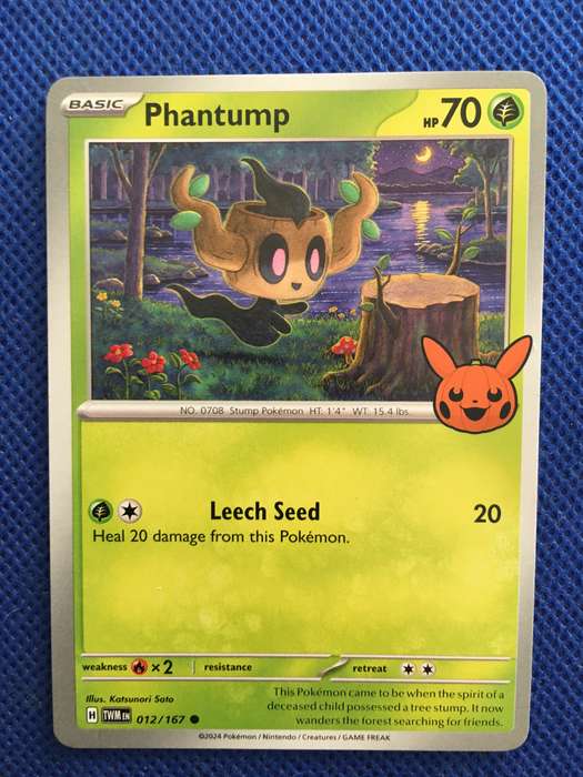 POKEMON TRADING CARD - PHANTUMP