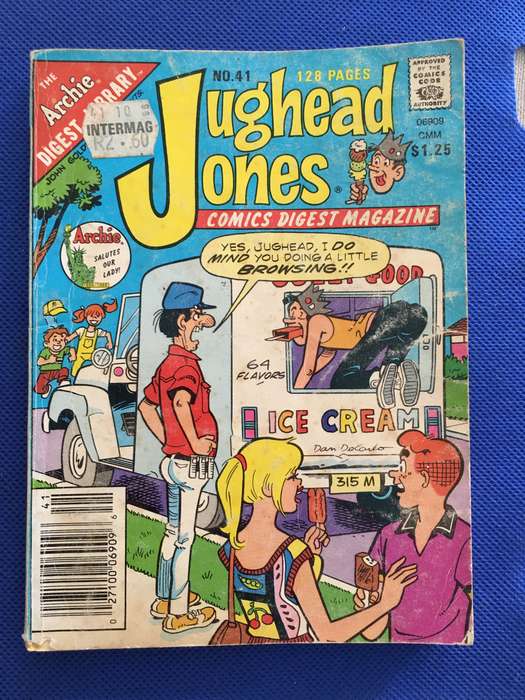 ARCHIE DIGEST COMICS - JUGHEAD JONES NO. 41 - 1986