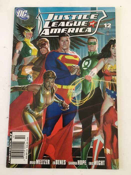 DC  COMICS - JUSTICE LEAGUE OF AMERICA -  NO. 12 - 2007