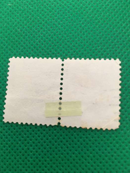 AMERICA PAIR OF USED STAMPS