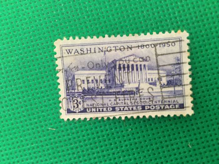 AMERICA USED STAMP  1950