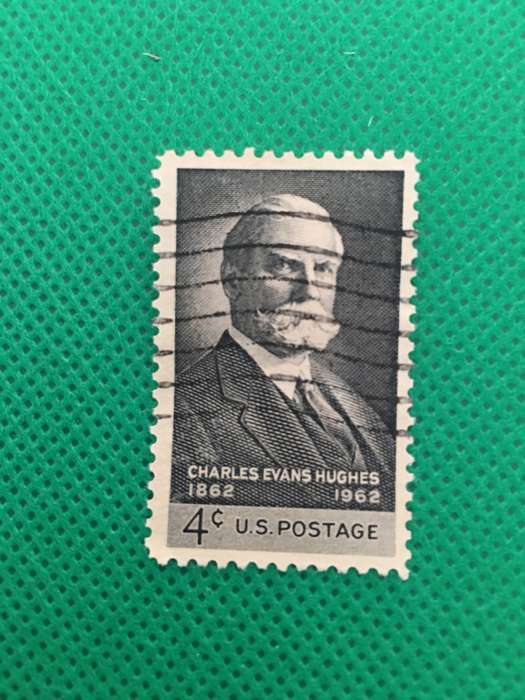 AMERICA - USED STAMP - CHARLES HUGHES - 1862 - 1962  6c