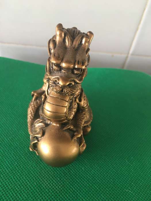 ORIENTAL LUCK DRAGON FIGURE