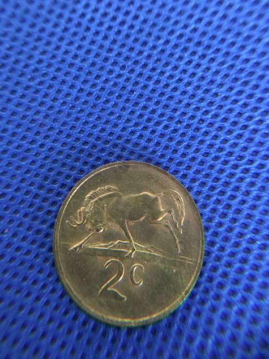 SOUTH AFRICA - LOT OF 4 PRESIDENT VORSTER COINS -  R1  - 2c   1c   5c  -  (A10)