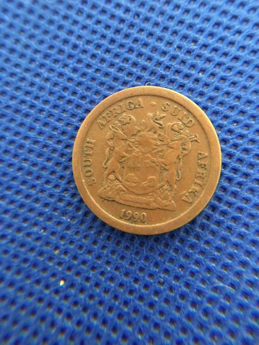 SOUTH AFRICA  - LOT OF 5 COINS - R5 INAUGORATION -  50c -  20c  5c  x 2     (A17)