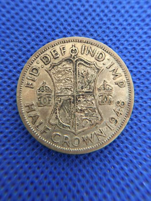 GREAT BRITAIN - KING GEORGE HALF CROWN 1948