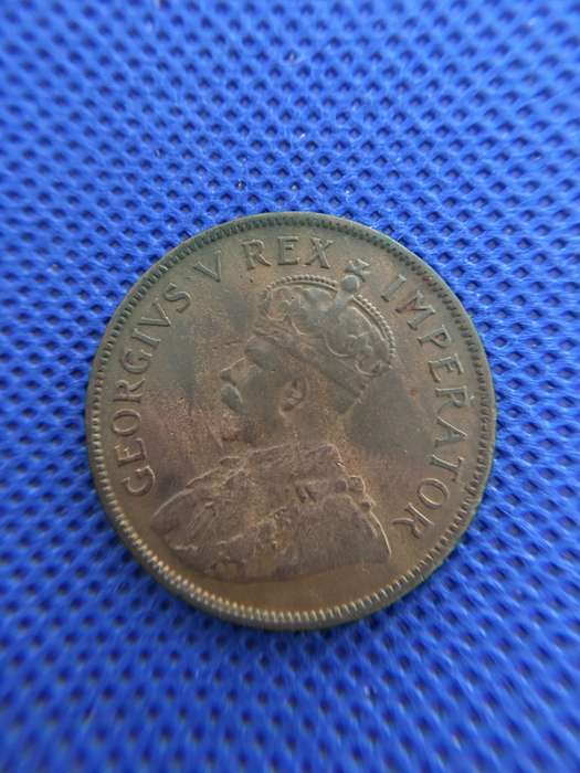 SOUTH AFRICA - 1D 1 PENNY - 1935 COIN LOVELY DETAIL