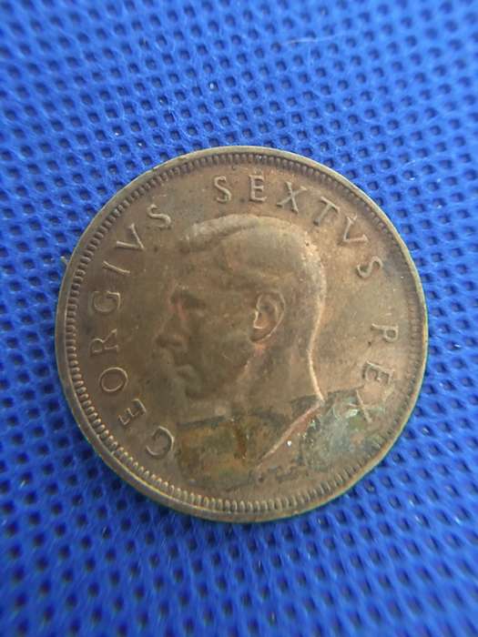 SOUTH AFRICA 1952 PENNY COIN