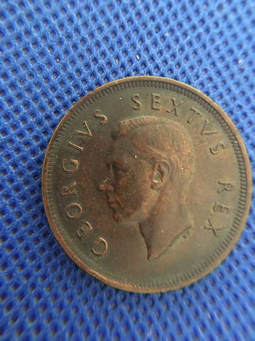 SOUTH AFRICA 1952 PENNY LOVELY CONDITION