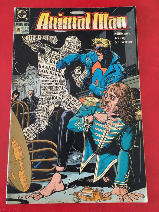DC COMICS - ANIMAL MAN - NO. 28 - 1990
