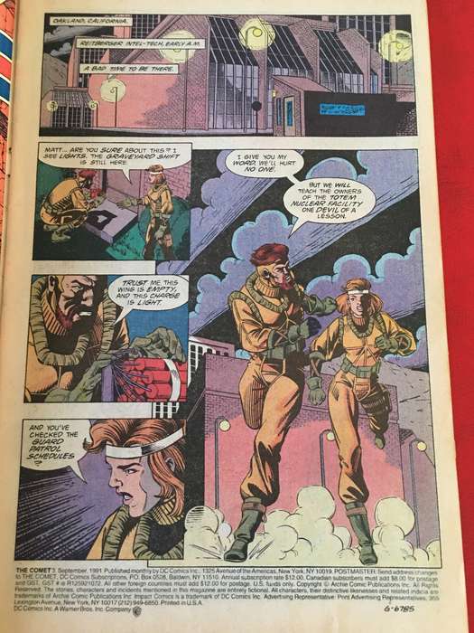 IMPACT COMICS - NO. 3 - 1991
