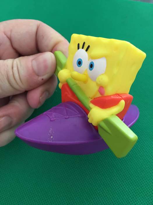 MACDONALDS SPONGE BOB SQUARE PANTS 2012 IN PURPLE CANOE