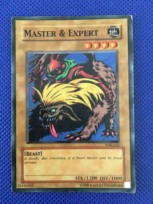 YU-GI-OH TRADING CARD - MASTER & EXPERT