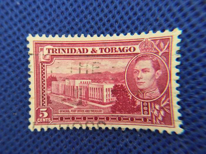 TRINIDAD AND TOBAGO - USED 5 cent  STAMP