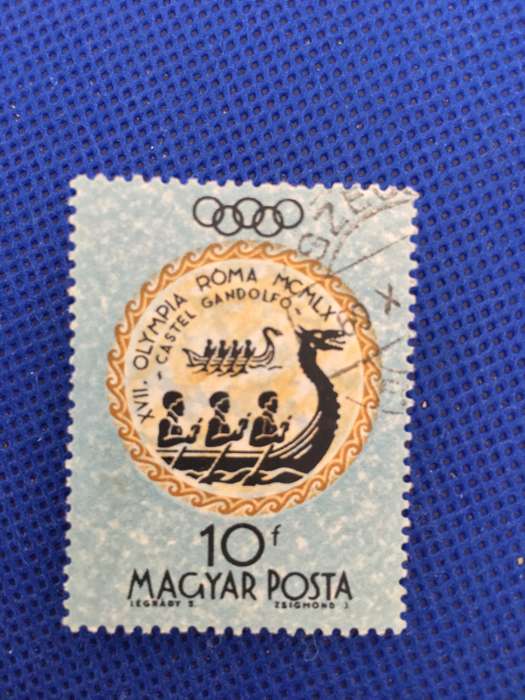 HUNGARY USED 3 OLYMPIC STAMPS