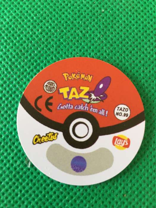 POKEMON TAZO RELEASED BY NINTENDO  AROUND THE 2000'S - CHEETOS / LAYS -NO. 99 - KINGLER