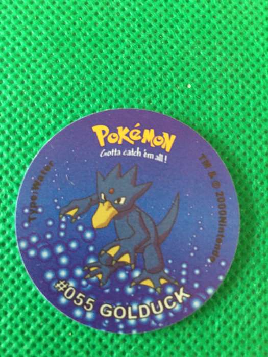 POKEMON TAZO RELEASED BY NINTENDO  AROUND THE 2000'S - CHEETOS / LAYS -NO. 55 - GOLDUCK