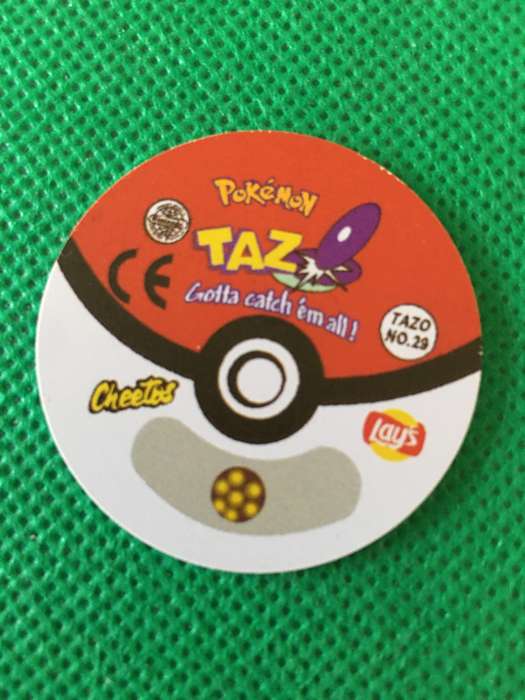 POKEMON TAZO RELEASED BY NINTENDO  AROUND THE 2000'S - CHEETOS / LAYS -NO. 29 - NIDORAN