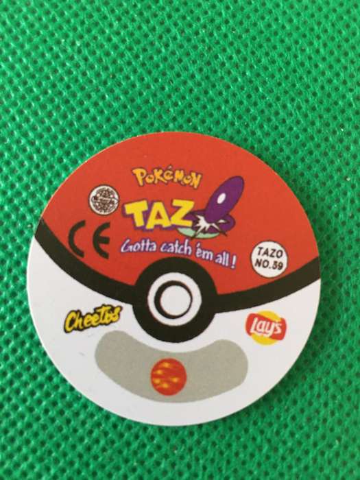 POKEMON TAZO RELEASED BY NINTENDO  AROUND THE 2000'S - CHEETOS / LAYS -NO. 59 - ARCANINE