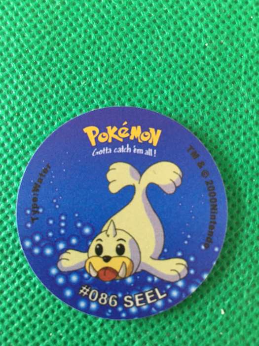 POKEMON TAZO RELEASED BY NINTENDO  AROUND THE 2000'S - CHEETOS / LAYS -NO. 86 - SEEL
