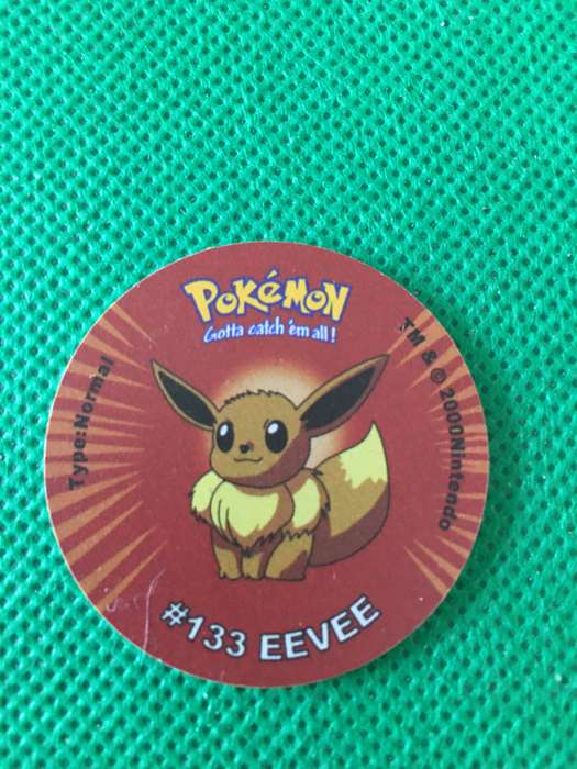 POKEMON TAZO RELEASED BY NINTENDO  AROUND THE 2000'S - CHEETOS / LAYS -NO. 133 - EEVEE