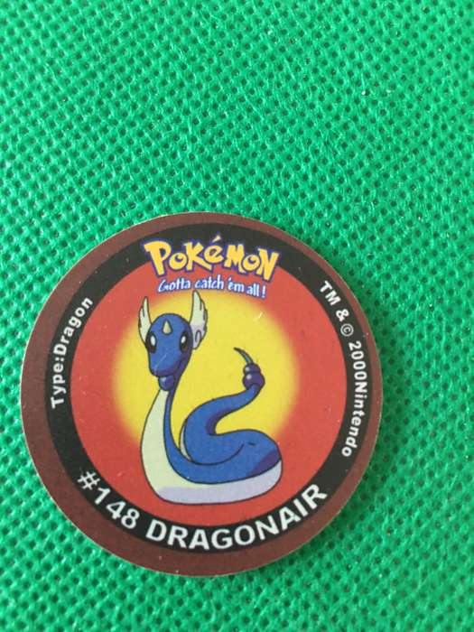 POKEMON TAZO RELEASED BY NINTENDO  AROUND THE 2000'S - CHEETOS / LAYS -NO. 148 - DRAGONAIR