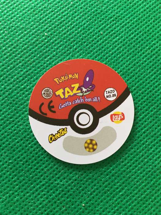 POKEMON TAZO RELEASED BY NINTENDO  AROUND THE 2000'S - CHEETOS / LAYS -NO. 89  - MUK