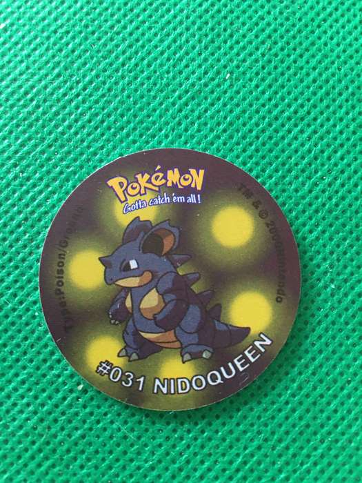 POKEMON TAZO RELEASED BY NINTENDO  AROUND THE 2000'S - CHEETOS / LAYS -NO.  31 - NIDOQUEEN