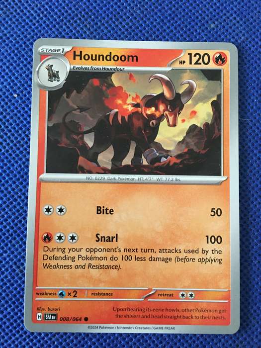 POKEMON TRADING CARD - HOUNDOOM
