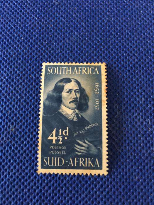 SOUTH AFRICA UNUSED JAN VAN RIEBEECK STAMP
