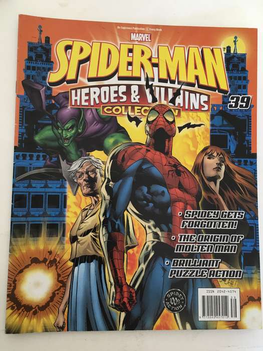 MARVEL COMICS - SPIDER-MAN - HEROES & VILLAINS COLLECTION -WITH 5 FREE  CARDS!!!! CARDS MAY VARY