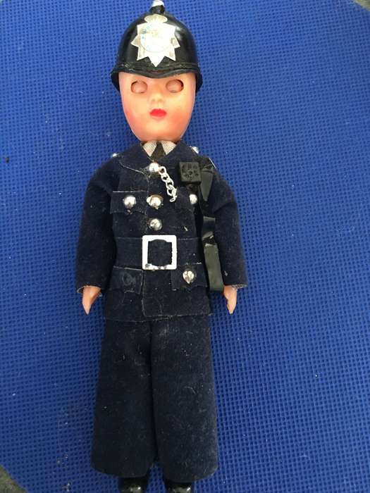 VINTAGE LONDON BOBBY SMALL DOLL