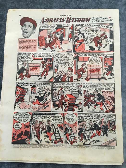 VINTAGE TO ANTIQUE - COMIC/ MAGAZINE - RADIO FUN - 1960