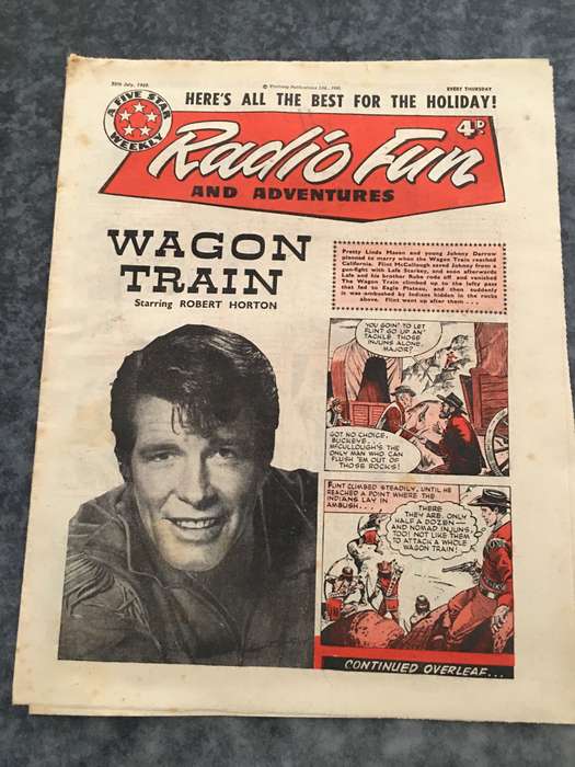 VINTAGE TO ANTIQUE - COMIC/ MAGAZINE - RADIO FUN - 1960