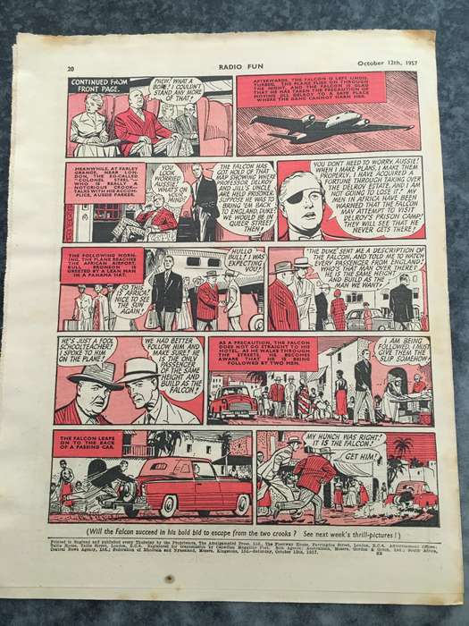 VINTAGE TO ANTIQUE - COMIC/ MAGAZINE - RADIO FUN - 1957