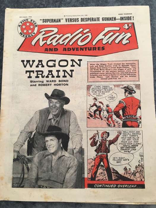 VINTAGE TO ANTIQUE - COMIC/ MAGAZINE - RADIO FUN - 1960