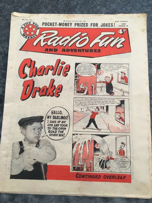 VINTAGE TO ANTIQUE - COMIC/ MAGAZINE - RADIO - FUN -  1960