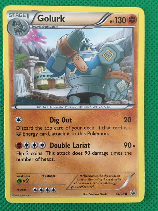 POKEMON TRADING CARD - GOLURK