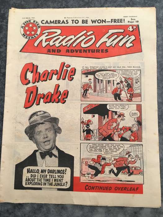VINTAGE TO ANTIQUE - COMIC/ MAGAZINE -  RADIO FUN - 1960