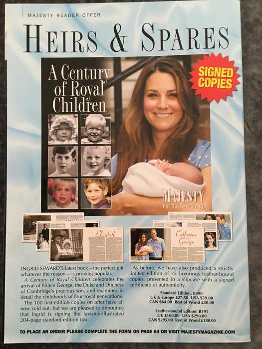 MAJESTY MAGAZINE - THE QUEEN'S BUSY YEAR