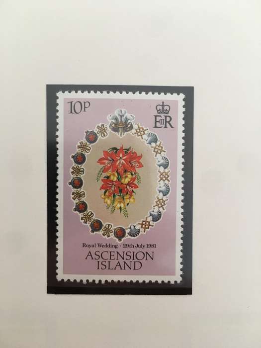 ASCENSION ISLAND - ROYAL WEDDING  OF PRINCE CHARLES & LADY DIANA - 1981 - MINT STAMPS