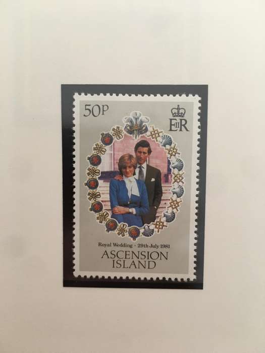 ASCENSION ISLAND - ROYAL WEDDING  OF PRINCE CHARLES & LADY DIANA - 1981 - MINT STAMPS