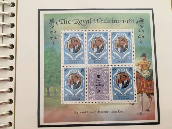 DOMINICA - ROYAL WEDDING OF PRINCE CHARLES AND LADY DIANA - 1981