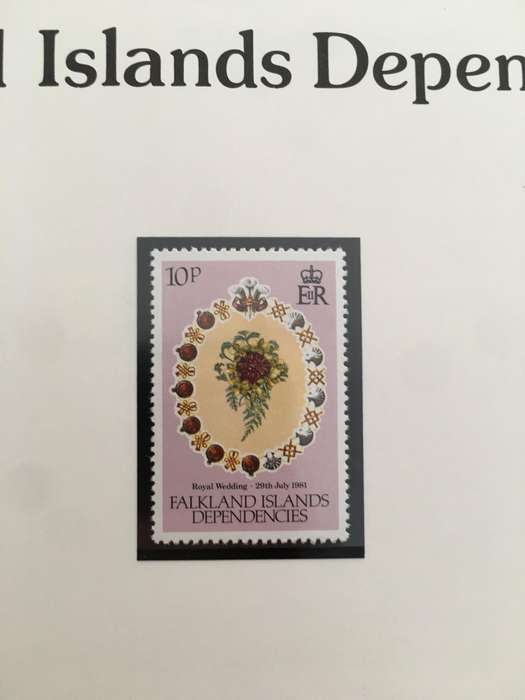FALKLAND ISLANDS DEPENDENCIES - THE ROYAL WEDDING OF PRINCE CHARLES AND LADY DIANA - 1981