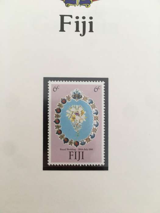 FIJI- ROYAL WEDDING OF PRINCE CHARLES  AND  LADY DIANA - 1981