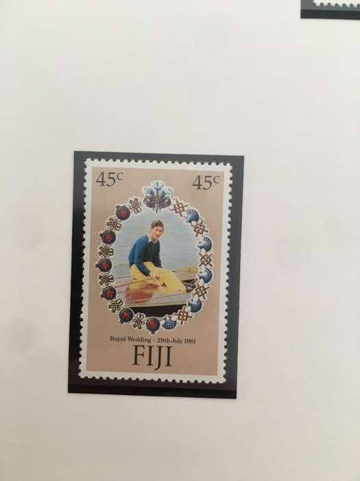 FIJI- ROYAL WEDDING OF PRINCE CHARLES  AND  LADY DIANA - 1981